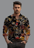 Black Jungle Printed Shirt
